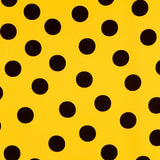 Crepe Polka Dots Schwarz 33mm Albero - Ribes y Casals
