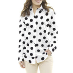 Koshibo Polka Dots 33mm Schwarz-Weiß - Ribes y Casals