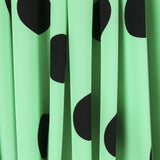 Crepe Polka Dots Schwarz 33mm Mint - Ribes y Casals