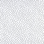 Krepp-Polka-Dots Schwarz 7mm Weiß - Ribes y Casals