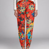 Krepp Floral Rahmen Orange - Ribes y Casals