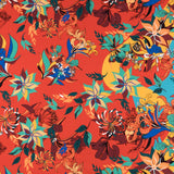 Krepp Floral Rahmen Orange - Ribes y Casals