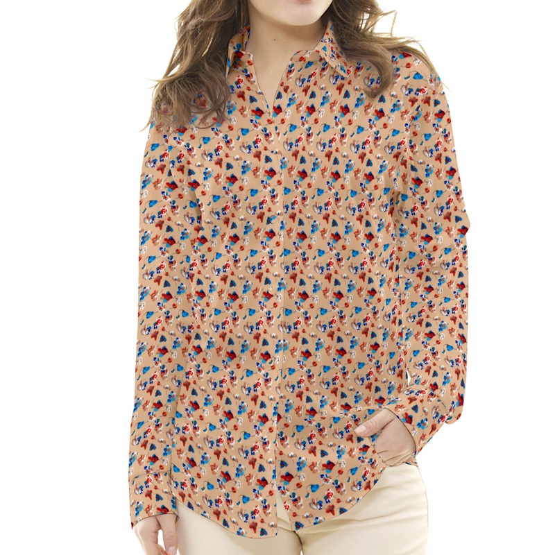 Krepp Marrocain Liberty Beige - Ribes y Casals