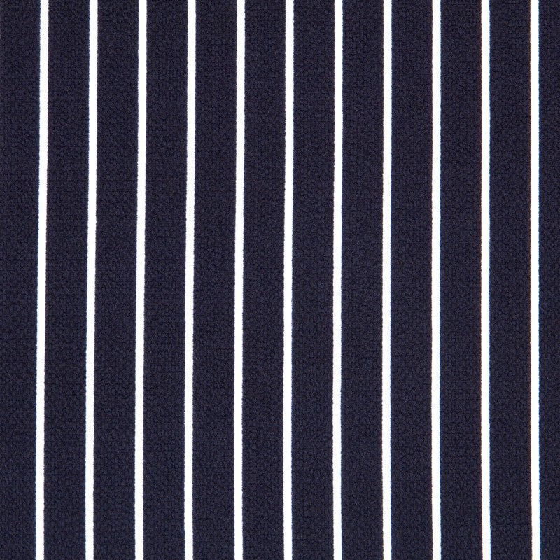 Krepp Marrocain Marineblau gestreift - Ribes y Casals