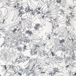 Krepp Marrocain Tropical Weiß - Ribes y Casals