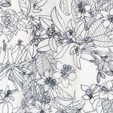 Krepp Marrocain Tropical Weiß - Ribes y Casals