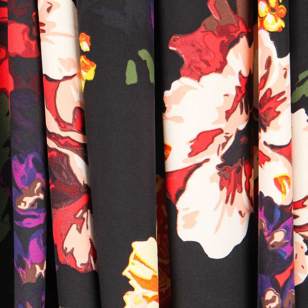Crepe Maxi Schwarz Blume - Ribes y Casals