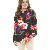 Crepe Maxi Schwarz Blume - Ribes y Casals