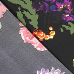 Crepe Maxi Schwarz Blume - Ribes y Casals