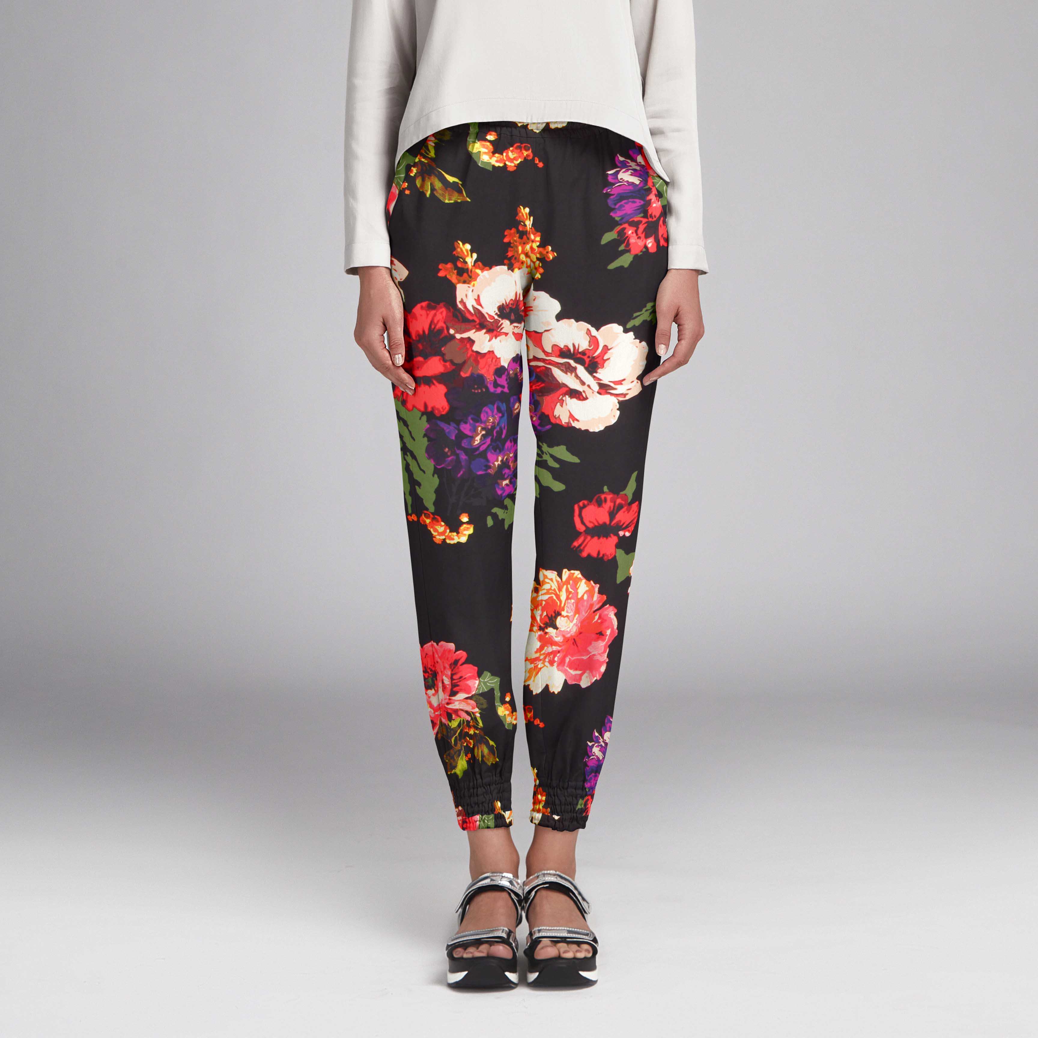 Crepe Maxi Schwarz Blume - Ribes y Casals