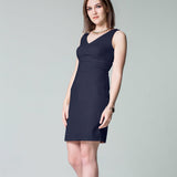 Crepe Moda Blau Abend - Ribes y Casals