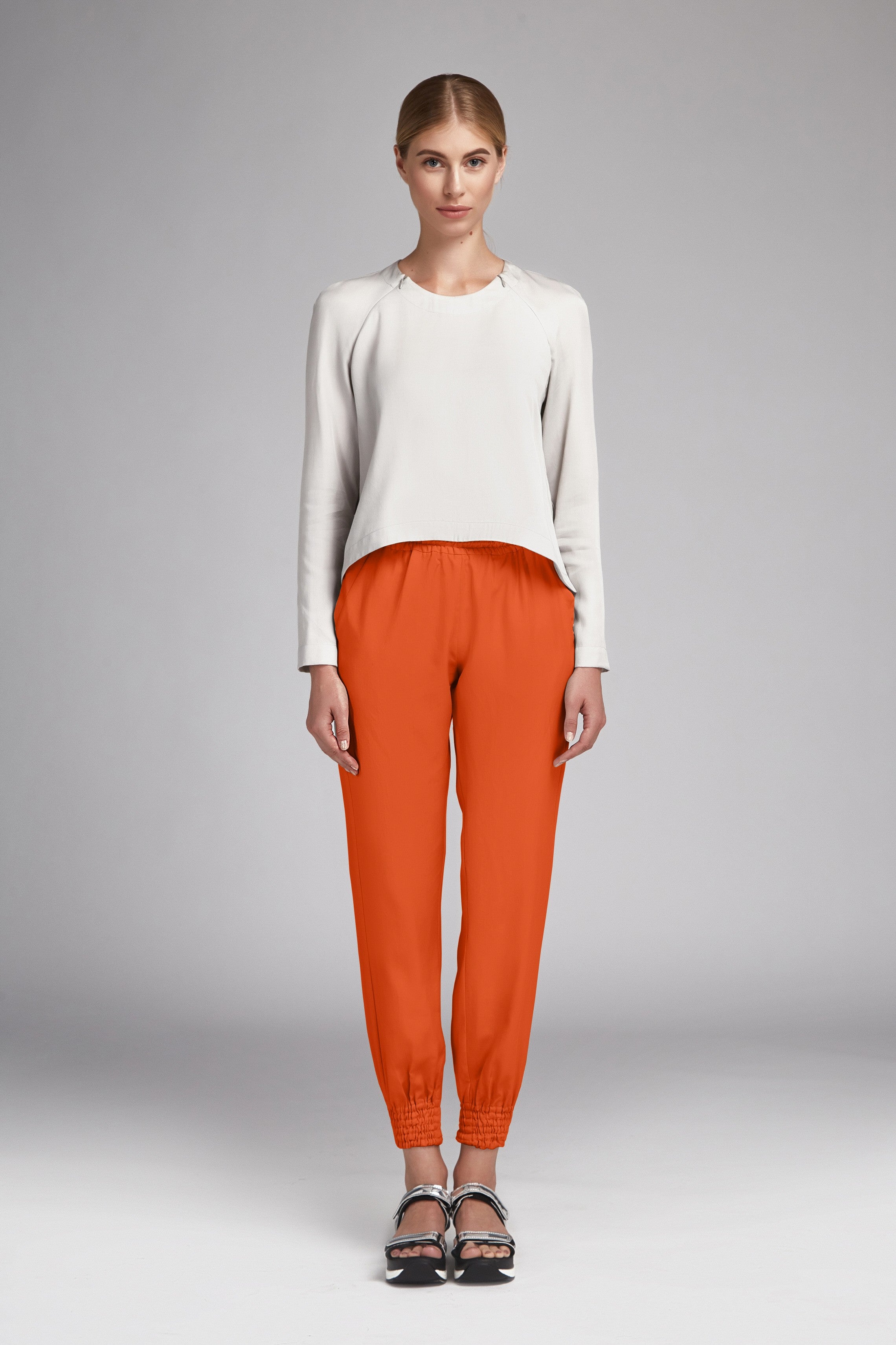 Krepp Moda Orange Flamme - Ribes y Casals