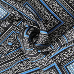 Krepp Mosaik Liebe Blau - Ribes y Casals