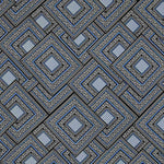 Krepp Mosaik Liebe Blau - Ribes y Casals