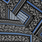 Krepp Mosaik Liebe Blau - Ribes y Casals