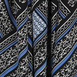 Krepp Mosaik Liebe Blau - Ribes y Casals