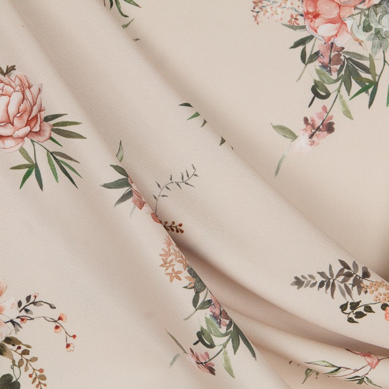 Orientalische Kreppblumen Creme - Ribes y Casals