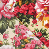 Krepp Rosales Beige - Ribes y Casals