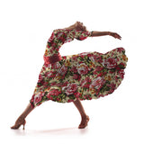 Krepp Rosales Beige - Ribes y Casals