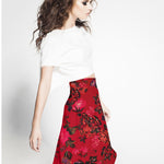 Kreppsatin Andalusien Rot - Ribes y Casals