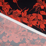 Asiatischer Satin-Krepp Schwarz - Ribes y Casals
