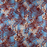 Kreppsatin Vögel Hellblau - Ribes y Casals