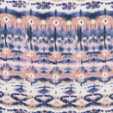 Ethnic Tie Dye Crepe Blau - Ribes y Casals