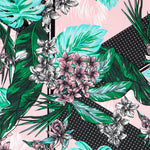 Rosa tropischer Krepp - Ribes y Casals