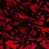 Krepp Viskose Amsterdam Rot - Ribes y Casals