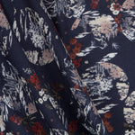 Bonzai Viskose-Krepp Blau - Ribes y Casals