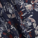 Bonzai Viskose-Krepp Blau - Ribes y Casals