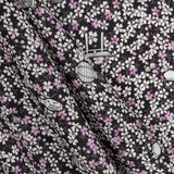 Krepp Viskose Chinatown Schwarz - Ribes y Casals