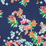Krepp Viskose Exotisch Blau - Ribes y Casals