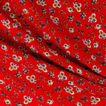 Krepp Viskose Liberty Rot - Ribes y Casals