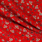 Krepp Viskose Liberty Rot - Ribes y Casals
