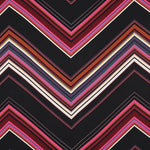 Psychedelischer Viskose-Krepp Fuscia - Ribes y Casals
