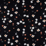 Sakura Schwarzer Viskose-Krepp - Ribes y Casals