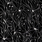 Crepe Frauen Schwarz - Ribes y Casals