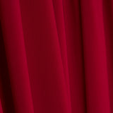 Roter dehnbarer Crêpe-Stoffrest – verschiedene Maße x Breite 140 cm - Ribes y Casals