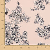 Crepe Fina Floral Make-up - Ribes y Casals