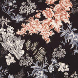 Brauner Blumenkrepp - Ribes y Casals