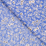 Crepe Floral Blauer Hintergrund - Ribes y Casals