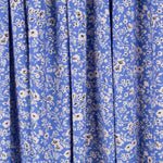 Crepe Floral Blauer Hintergrund - Ribes y Casals