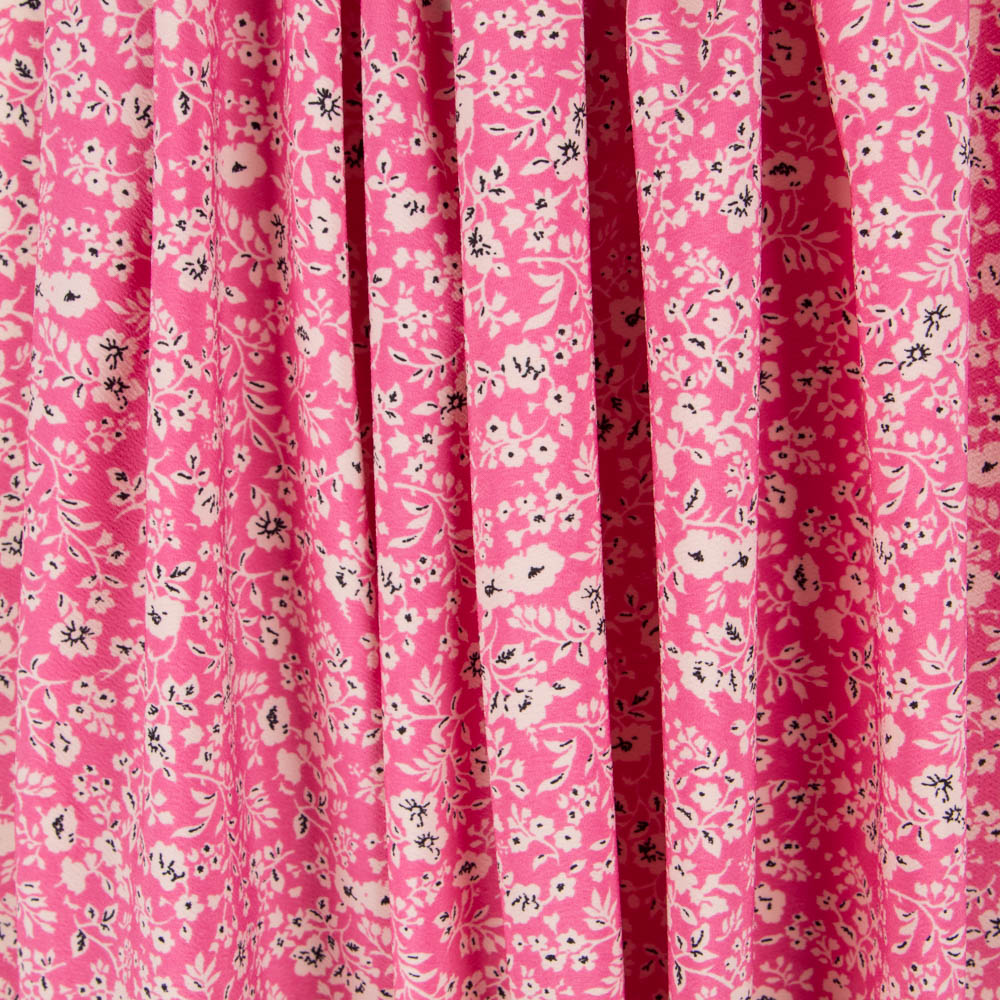 Krepp Floral Rosa Hintergrund - Ribes y Casals