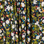 Wildblumenkrepp Marineblau - Ribes y Casals