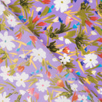 Wildblumen-Lavendel-Krepp - Ribes y Casals
