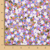 Wildblumen-Lavendel-Krepp - Ribes y Casals