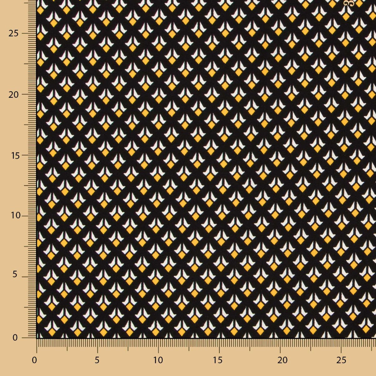 Geometrische Kreppschilder Gelb - Ribes y Casals