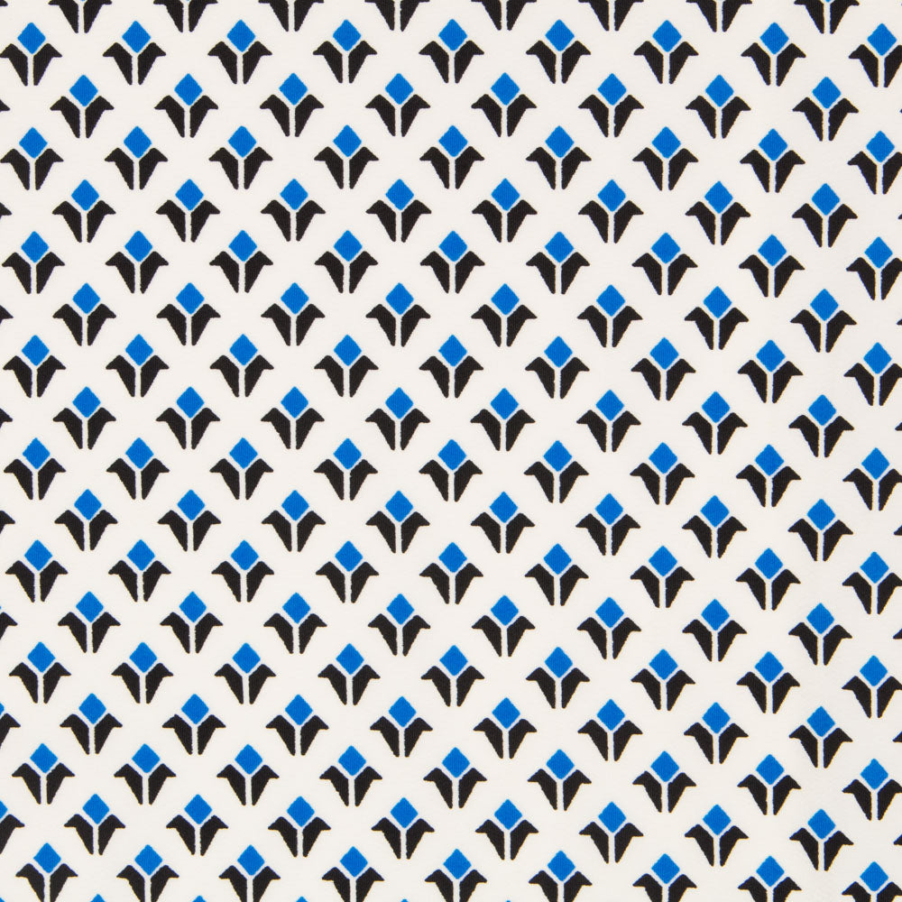 Geometrische Kreppschilder Blau - Ribes y Casals