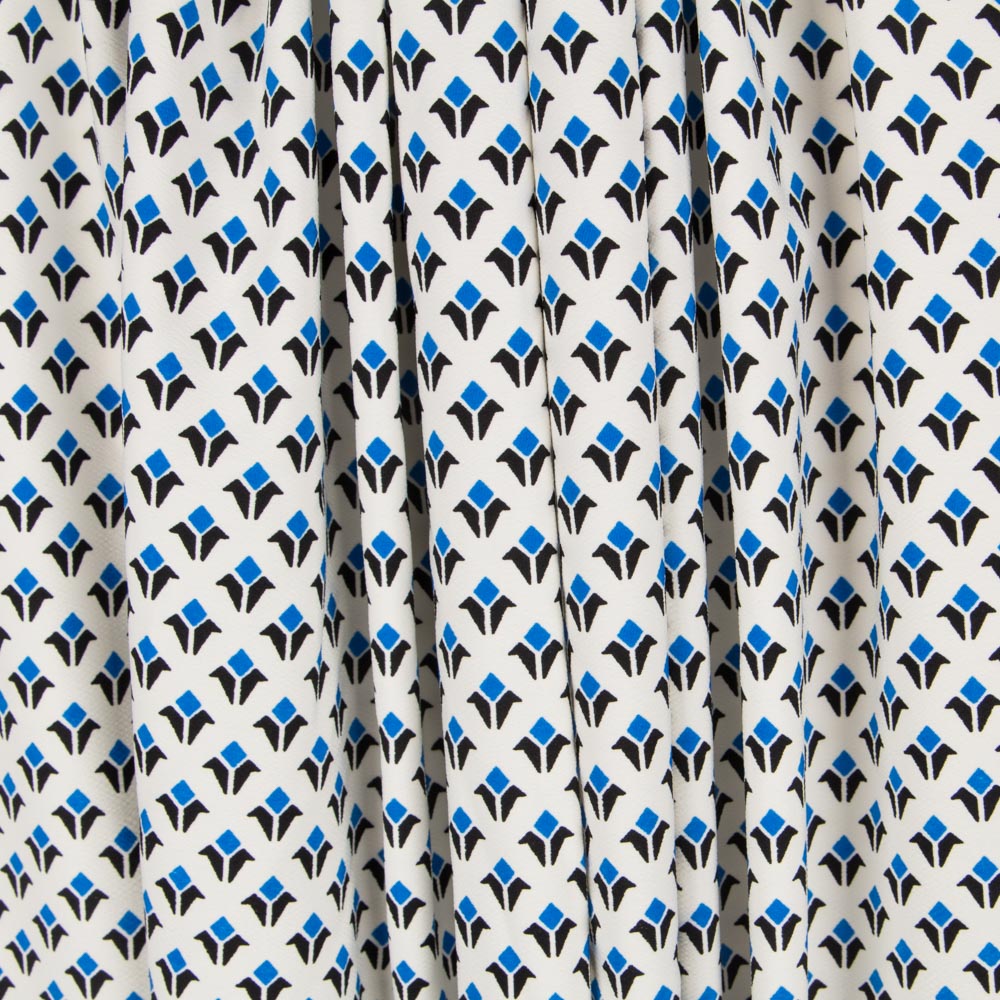 Geometrische Kreppschilder Blau - Ribes y Casals